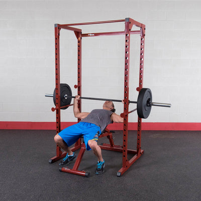 Body Solid Heavy-Duty Home Gym Workout Fitness Power Rack (Open Box)