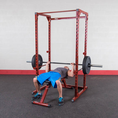 Body Solid Heavy-Duty Home Gym Workout Fitness Power Rack (Open Box)