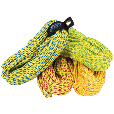 SPORTSSTUFF Stunt Flyer 1-2 Person Inflatable Tube w/ 2-Rider Tube Rope