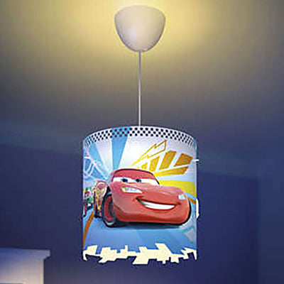 Philips Disney Pixar Cars McQueen Kids Ceiling Suspension Light Lampshade 2-Pack