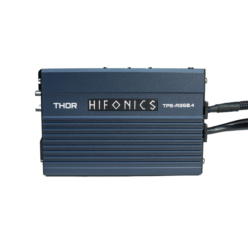 Hifonics THOR Compact 350 W 4 Channel Marine Audio Amplifier TPS-A350.4 (4 Pack)