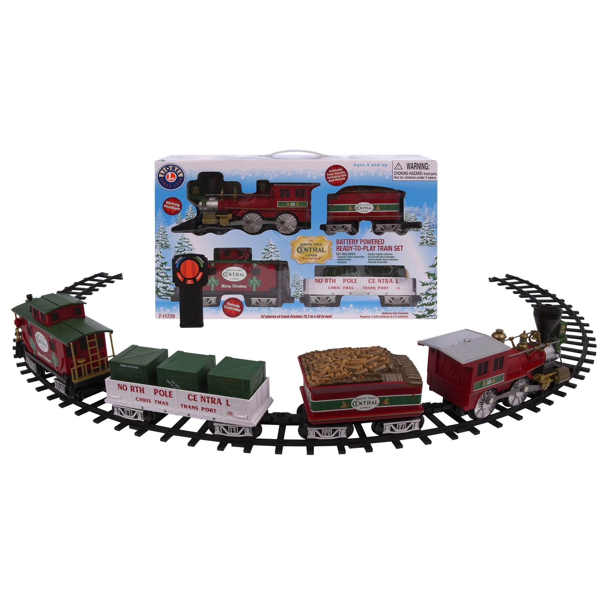 Lionel Trains North Pole Central Ready to Play Christmas Train Set (For Parts) - VMInnovations