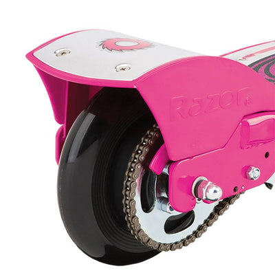 Razor E175 & E125 Kids  24V Motorized Battery Powered Scooter Toy, Pink & Blue - VMInnovations