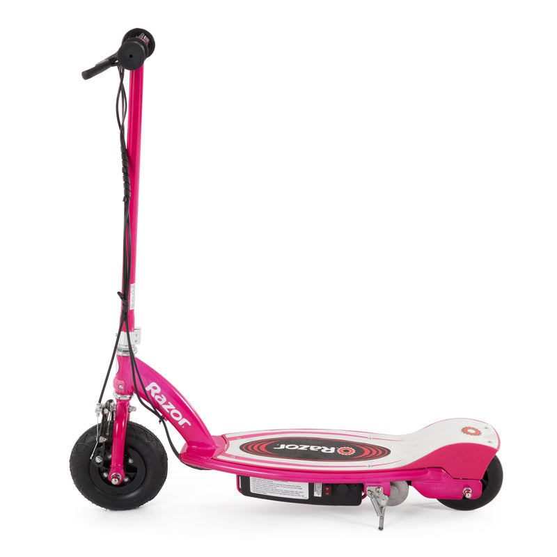 Razor E175 Kids Ride On 24V Motorized Battery Powered Electric Scooter Toy, Pink