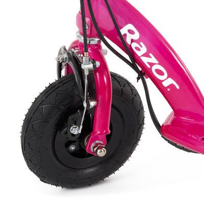 Razor E175 Kids Ride On 24V Motorized Battery Powered Electric Scooter Toy, Pink