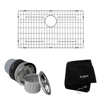Kraus 33" Single Bowl Stainless Steel Kitchen Sink with Soundproofing (Open Box)