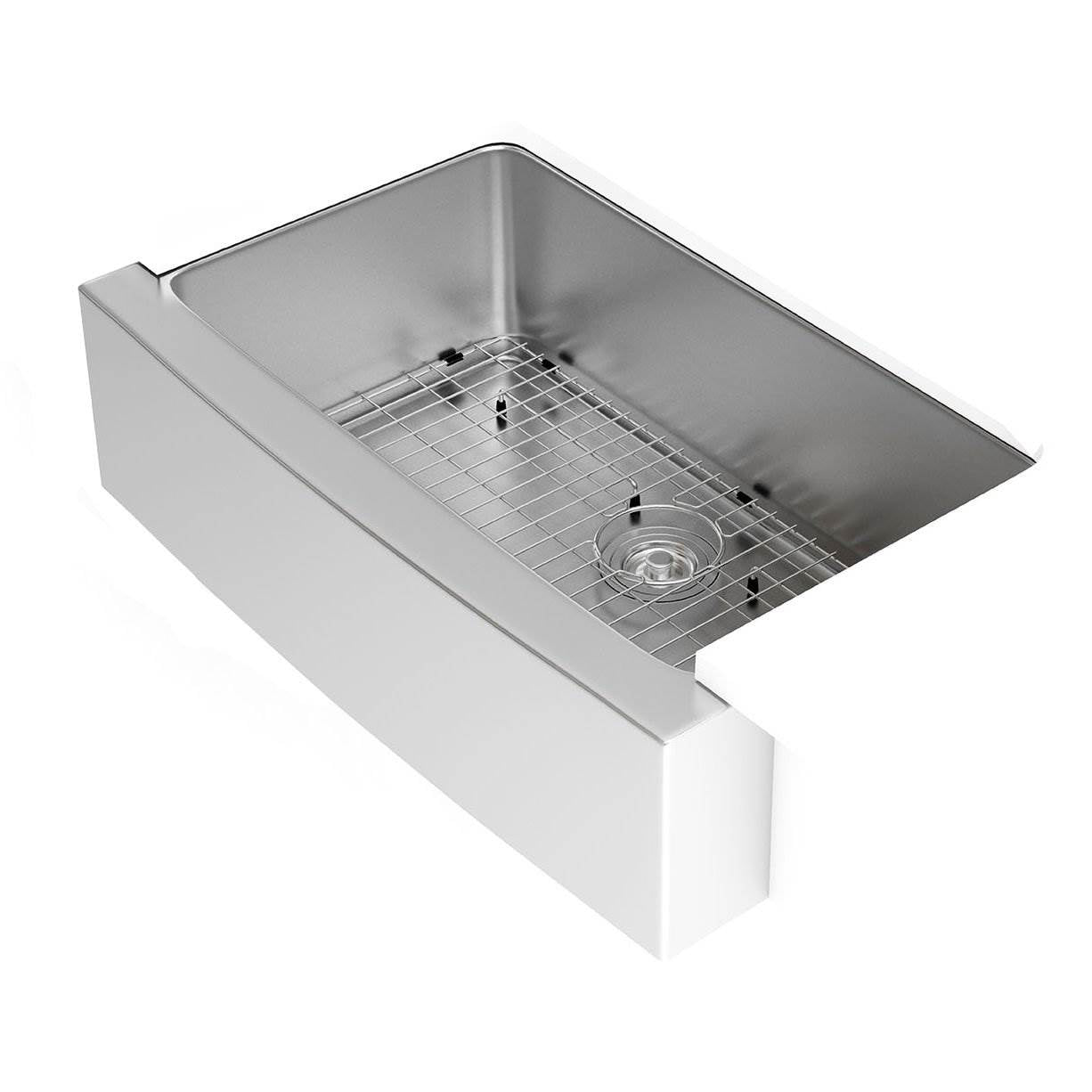 Kraus 33" Single Bowl Stainless Steel Kitchen Sink with Soundproofing (Open Box)
