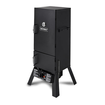 Masterbuilt 30" Outdoor Vertical Propane Gas Meat Smoker Grill, Black (Damaged)