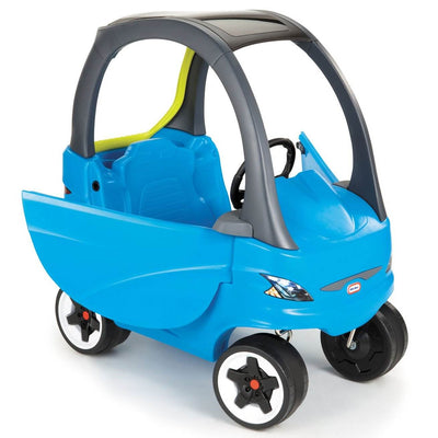 Little Tikes Kids Cozy Coupe Sport Outdoor Ride-On Push Toy Car, Blue (Open Box)