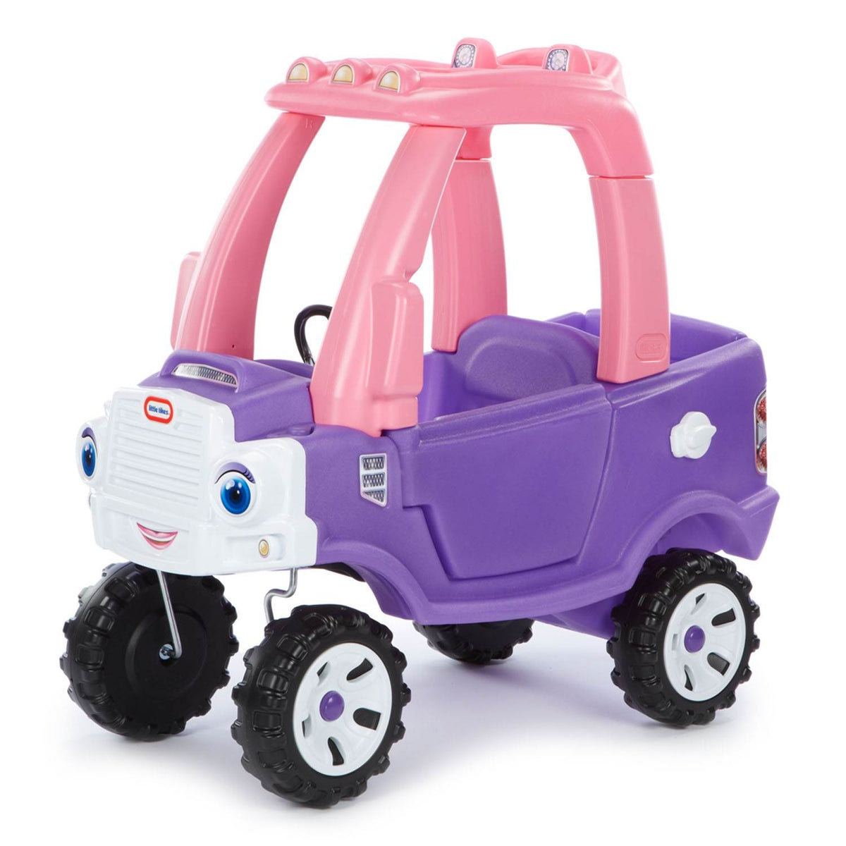 Little Tikes Pink and Purple Princess Cozy Foot to Floor Kids Ride On Truck