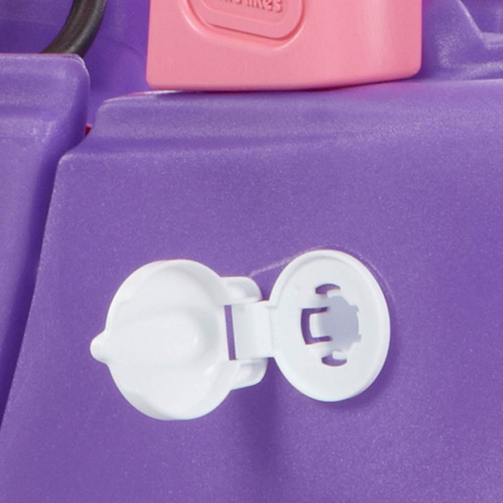 Little Tikes Pink and Purple Princess Cozy Foot to Floor Kids Ride On Truck - VMInnovations