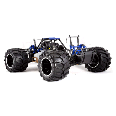 Redcat Racing Rampage MT V3 Gas Truck 1/5 Scale RC Monster Truck, Orange/ Flame