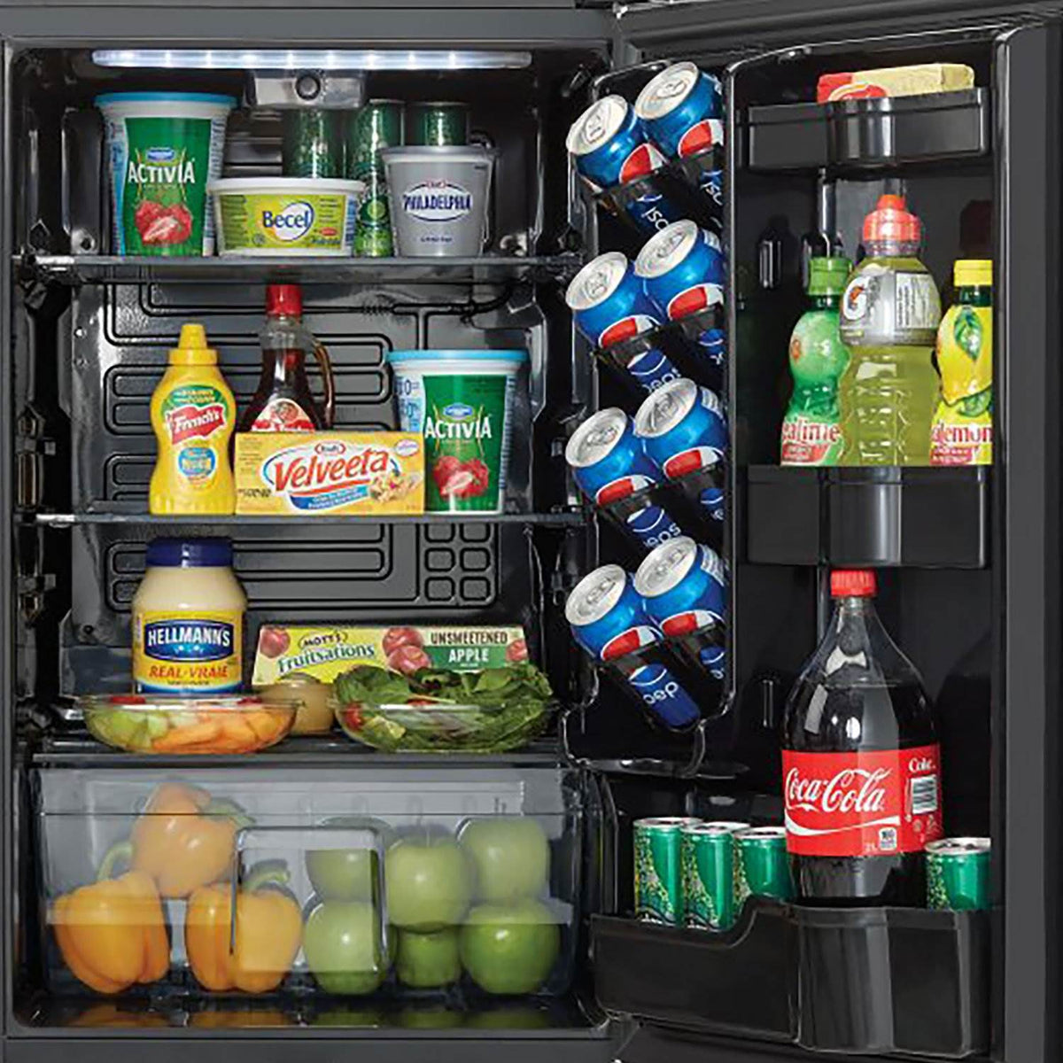 Danby 4.4 Cubic Ft Compact Sized Mini Refrigerator with Lock, Silver (For Parts)