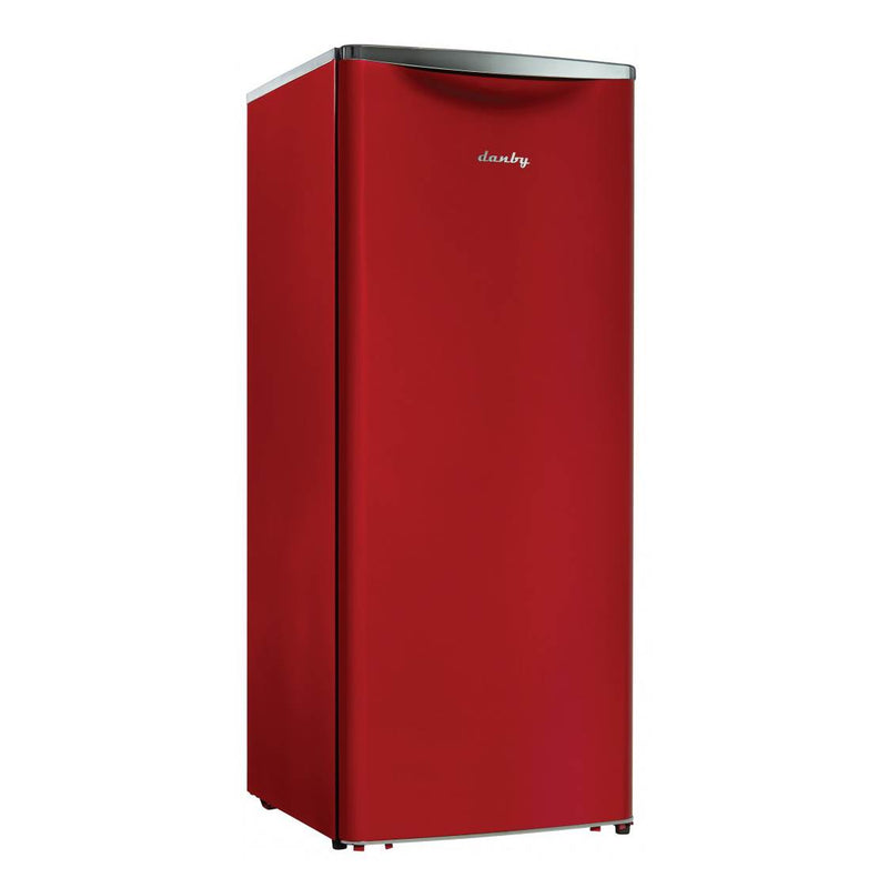 Danby 11 Cu. Ft. Apartment Basement Sized Contemporary Classic Refrigerator, Red