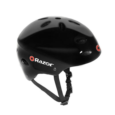 Razor Power Core E100 Kids Ride On Electric Motor Scooter w/ Kids Helmet, Blue