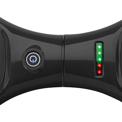 Razor Hovertrax 2.0 Self-Balancing Scooter with LED Light Bars, Black + Helmet