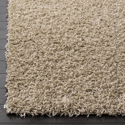 Safavieh Athens Shag Collection 5' x 7' Indoor Carpet Area Rug, Beige (Open Box)