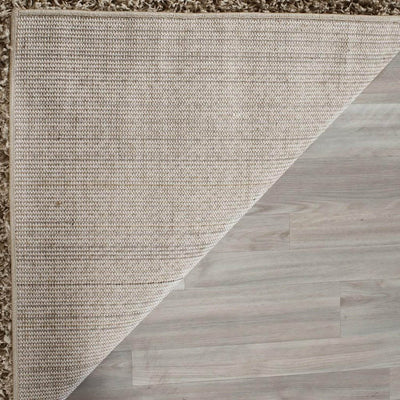 Safavieh Athens Shag Collection 5' x 7' Indoor Carpet Area Rug, Beige (Open Box)