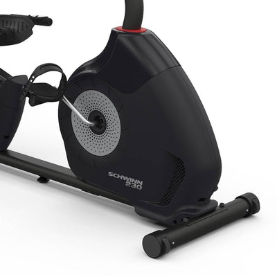 Schwinn Fitness 230 Home Workout Stationary Recumbent Exercise Bike with Display