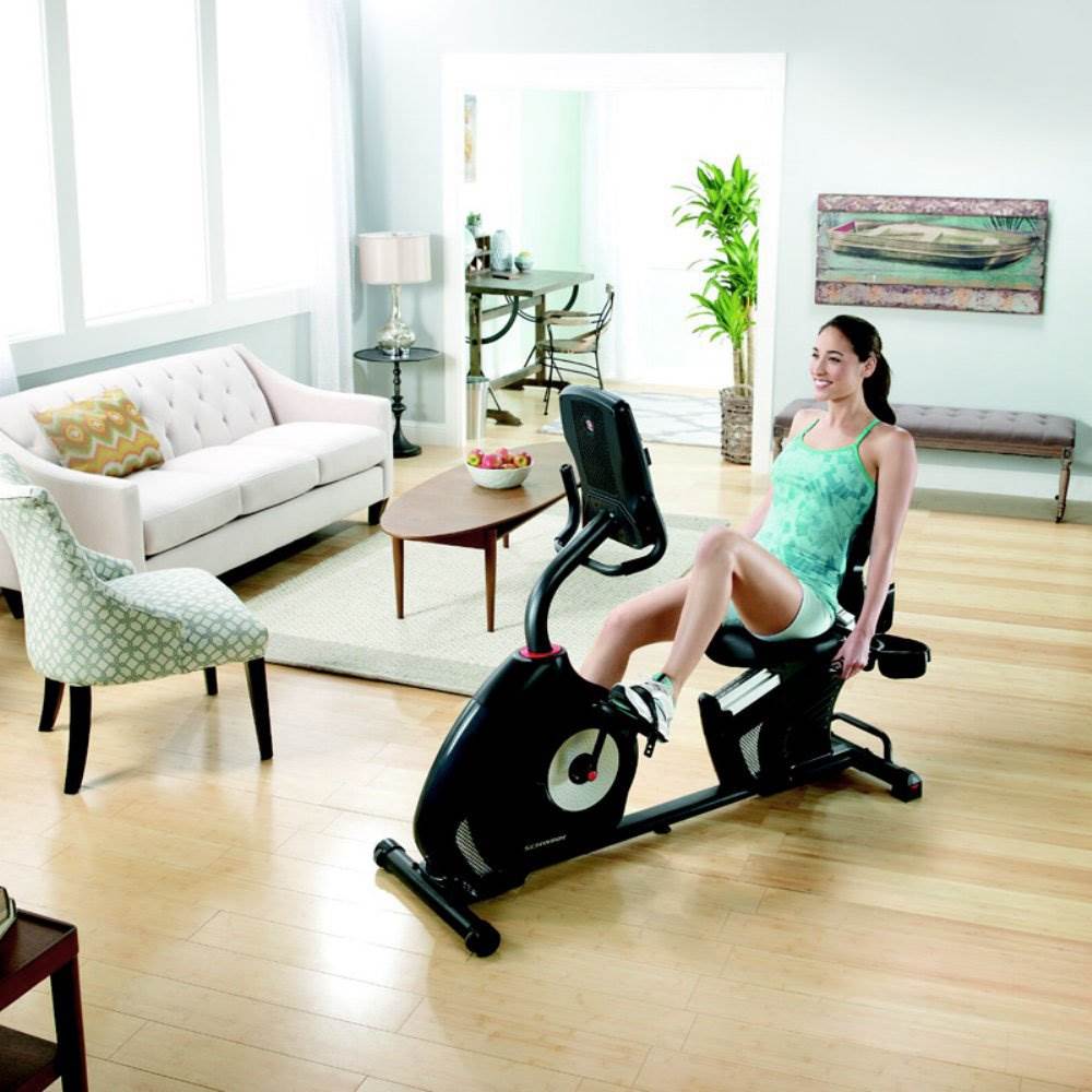 Schwinn Fitness 270 Home Workout Stationary Cycling Exercise Bike w/ LCD Display