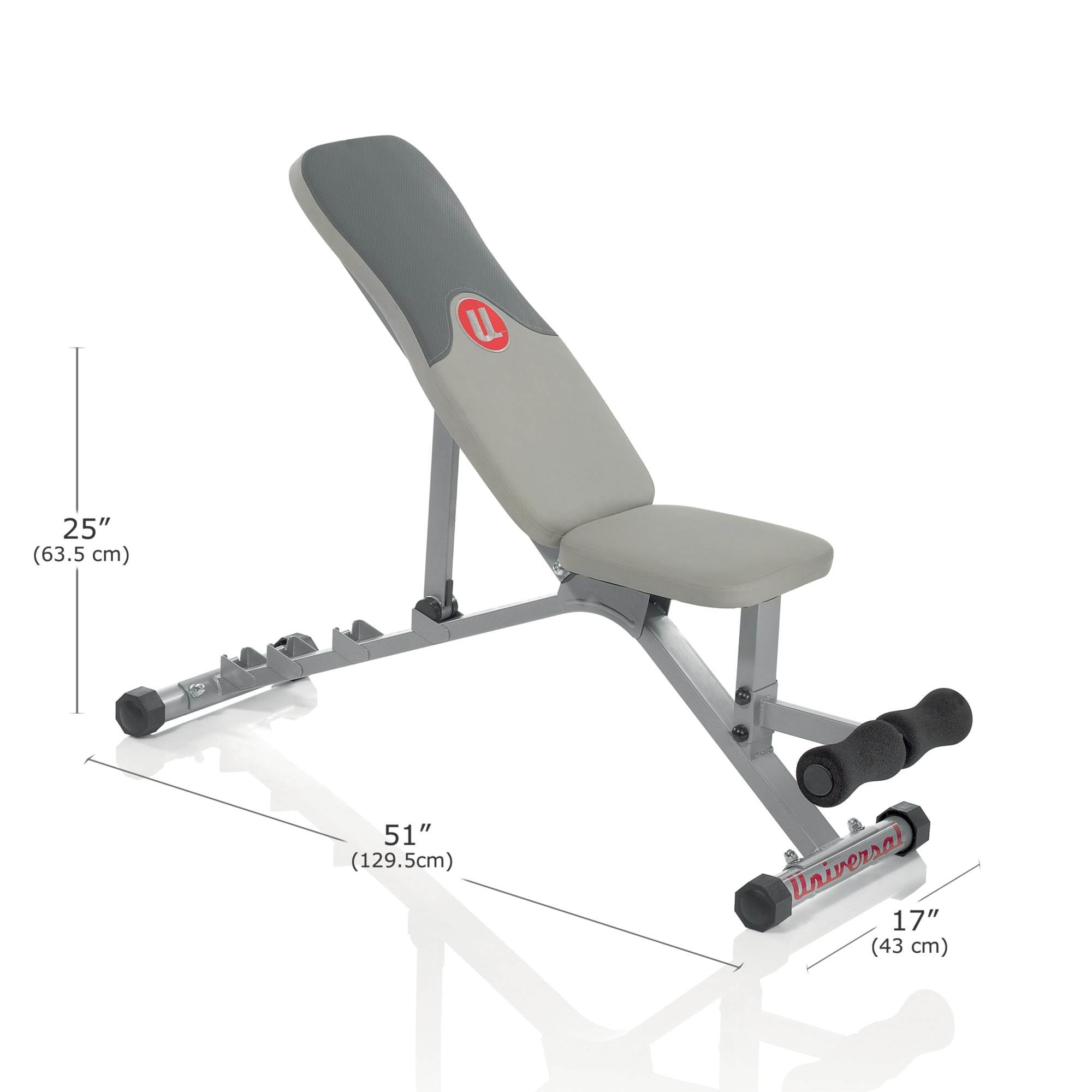 Universal UB300 5 Position Adjustable Weight Lifting Gym Training Fitness Bench