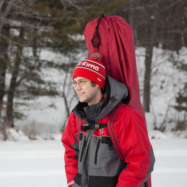 Eskimo QuickFish 3 Portable 3-Person Pop Up Ice Fishing Shanty Shack, (2 Pack) - VMInnovations