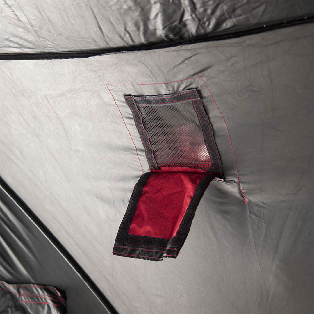 Eskimo QuickFish 3 Portable 3-Person Pop Up Ice Fishing Shanty Shack, (2 Pack) - VMInnovations