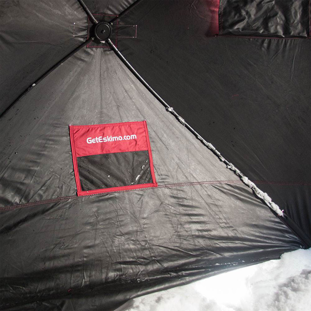 Eskimo QuickFish 3 Portable 3-Person Pop Up Ice Fishing Shanty Hut (Open Box) - VMInnovations