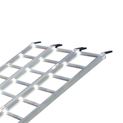 Yutrax XL 78" 1750LB Aluminum Tri-Fold Truck Bed ATV Loading Ramp (For Parts)
