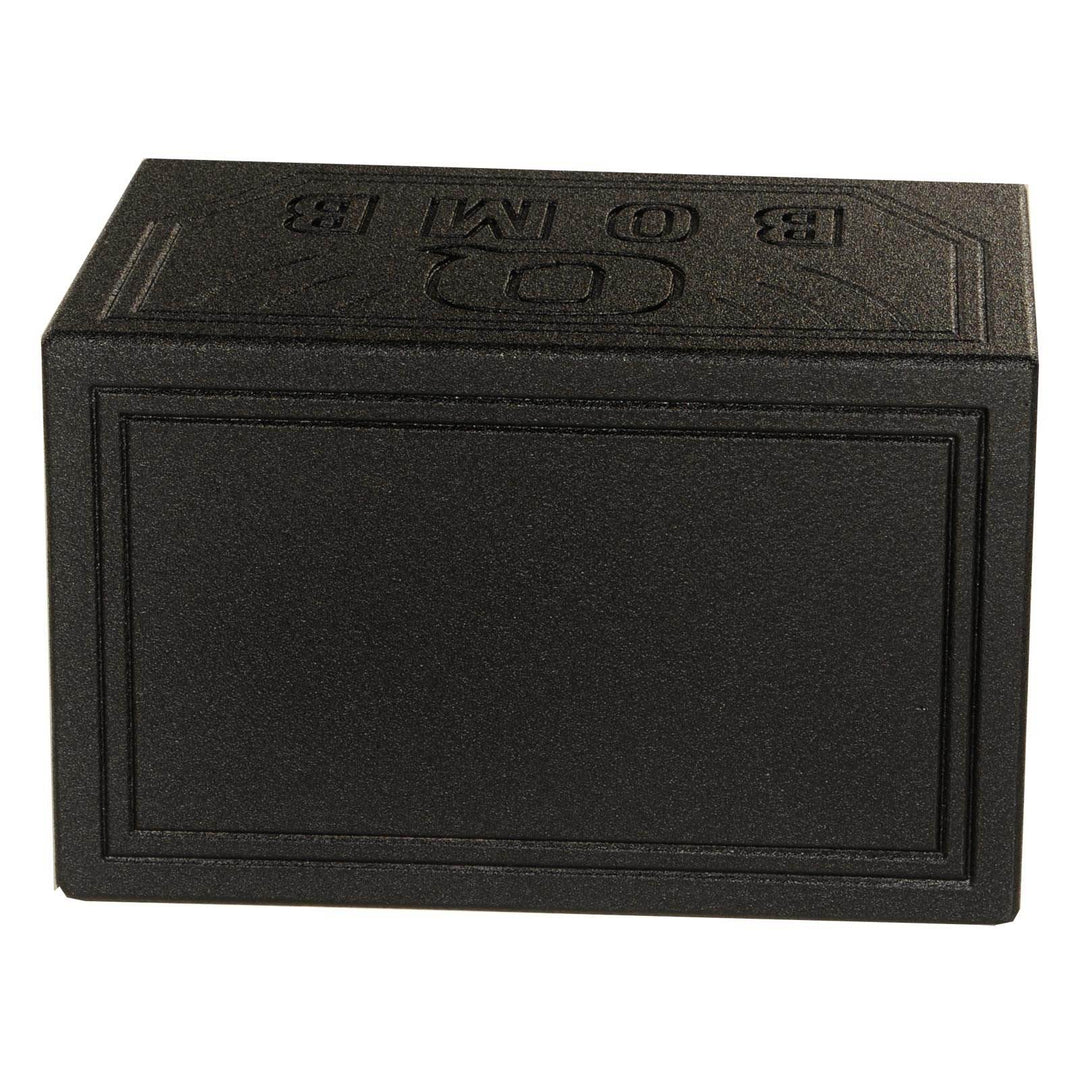 Q-Power Single 8 Inch Vented Ported Car Subwoofer Sub Box Enclosure (Used)