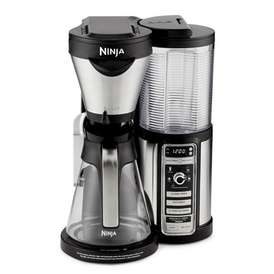 Ninja CF080 Coffee Bar Auto-IQ 1 Touch Intelligence Brewer Maker w/ Glass Carafe