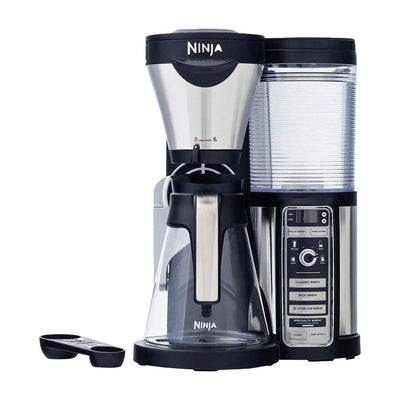 Ninja CF080 Coffee Bar Auto-IQ 1 Touch Intelligence Brewer Maker w/ Glass Carafe