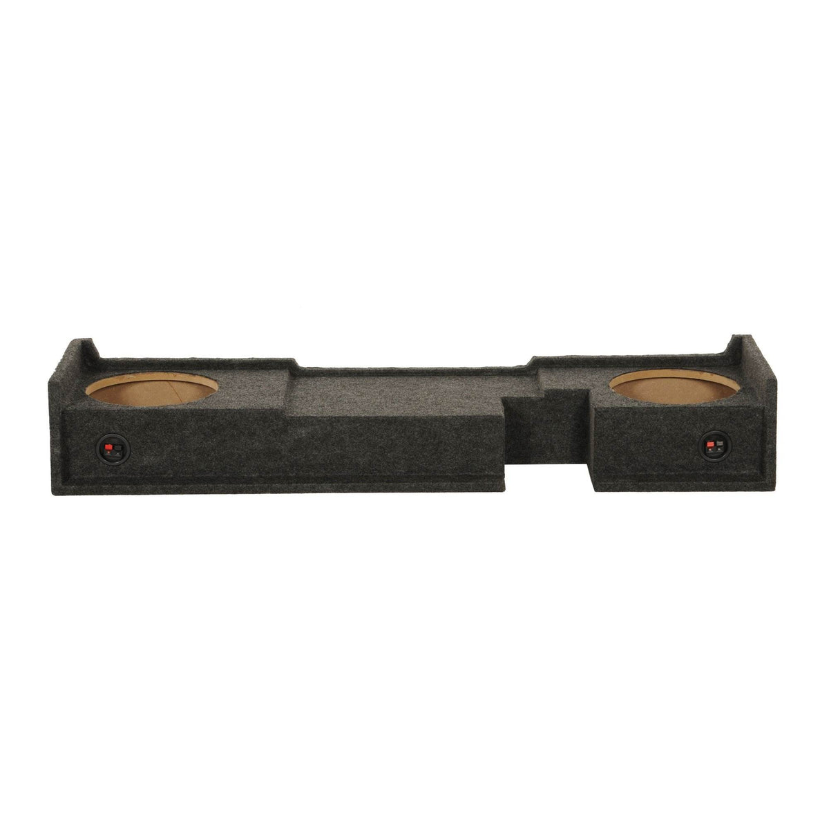 Q Power 2000-2003 F150 X Cab 10" Sealed Downfiring Dual Sub Enclosure (Open Box)