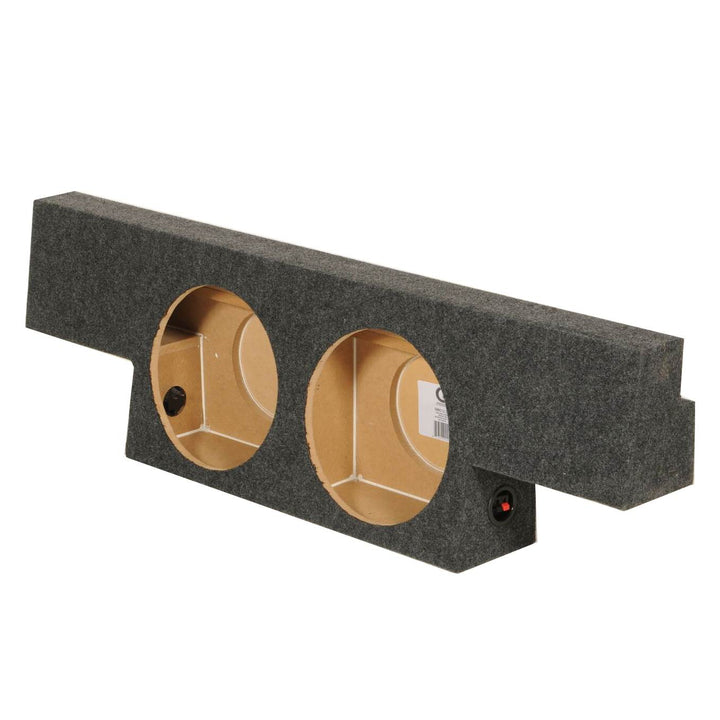 QPower GMC/Chevy 2004-06 Non-HD Crew Cab Behind Seat Dual 12" Sub Box (Open Box)