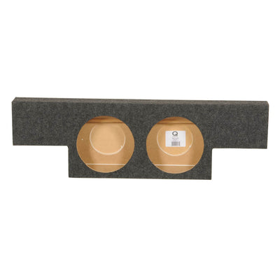 QPower Non HD Crew Cab Behind Seat Dual 12" Subwoofer Box (Used) - VMInnovations