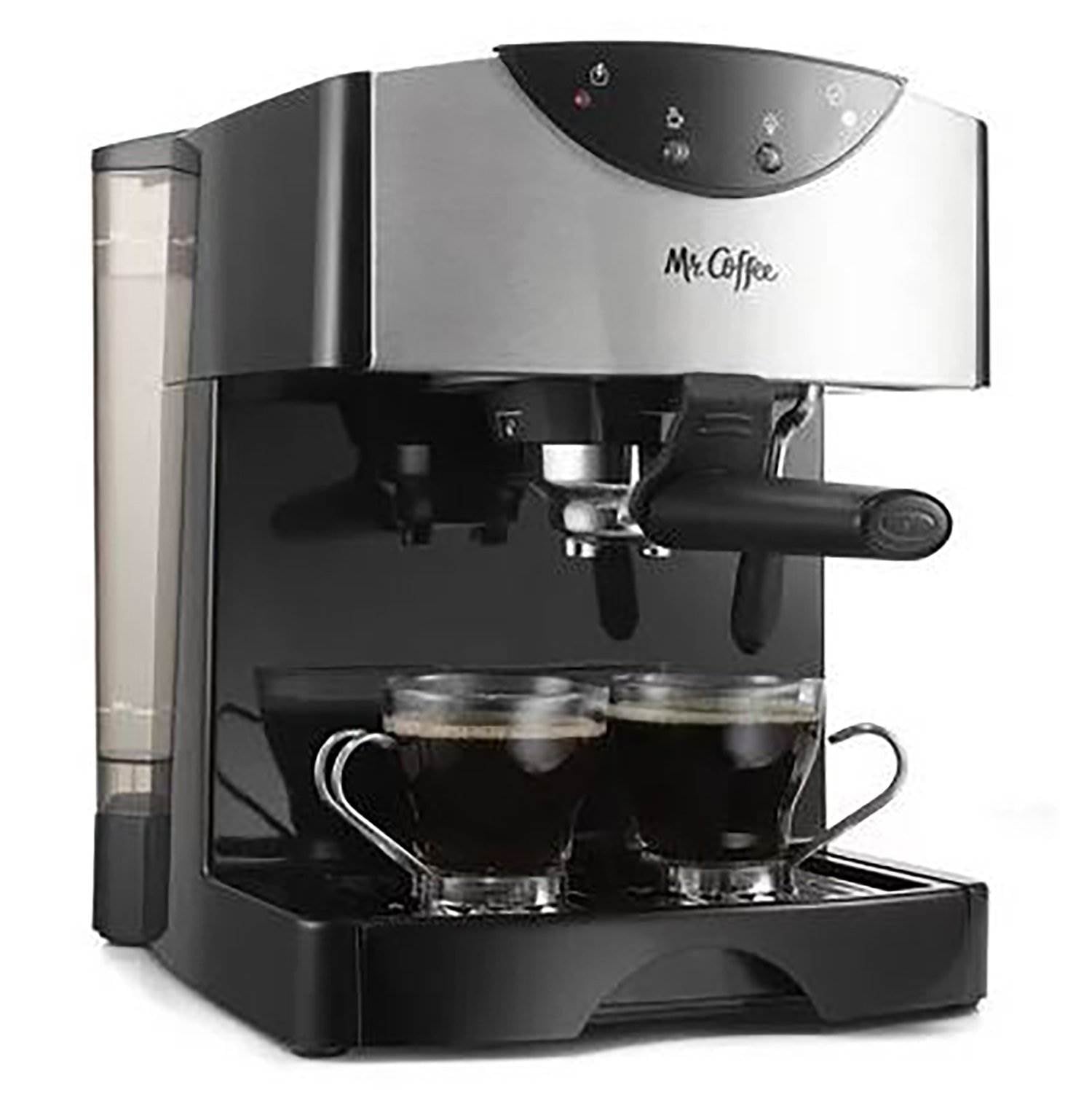 Mr. Coffee Automatic Dual Shot Pump Espresso & Cappuccino Steam Maker (Open Box)