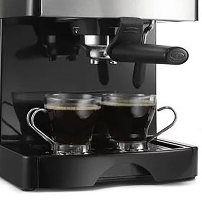 Mr. Coffee Automatic Dual Shot Pump Espresso & Cappuccino Steam Maker (Open Box)