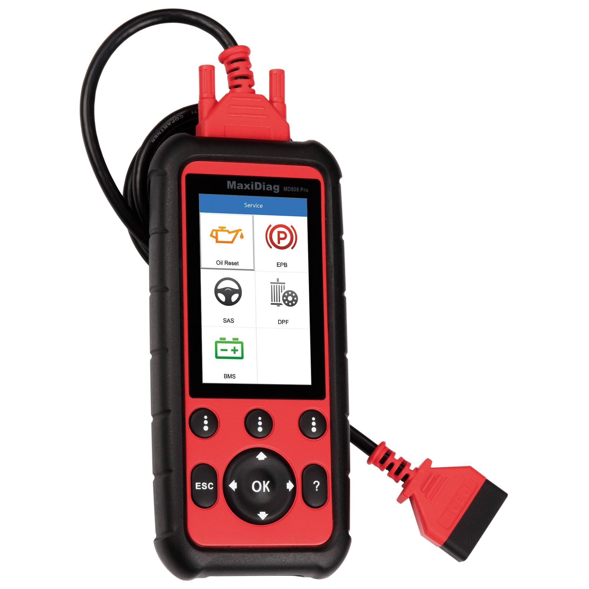 Autel MaxiDiag Pro Vehicle Diagnostic Scanner Read & Clear Codes Tool (Open Box)