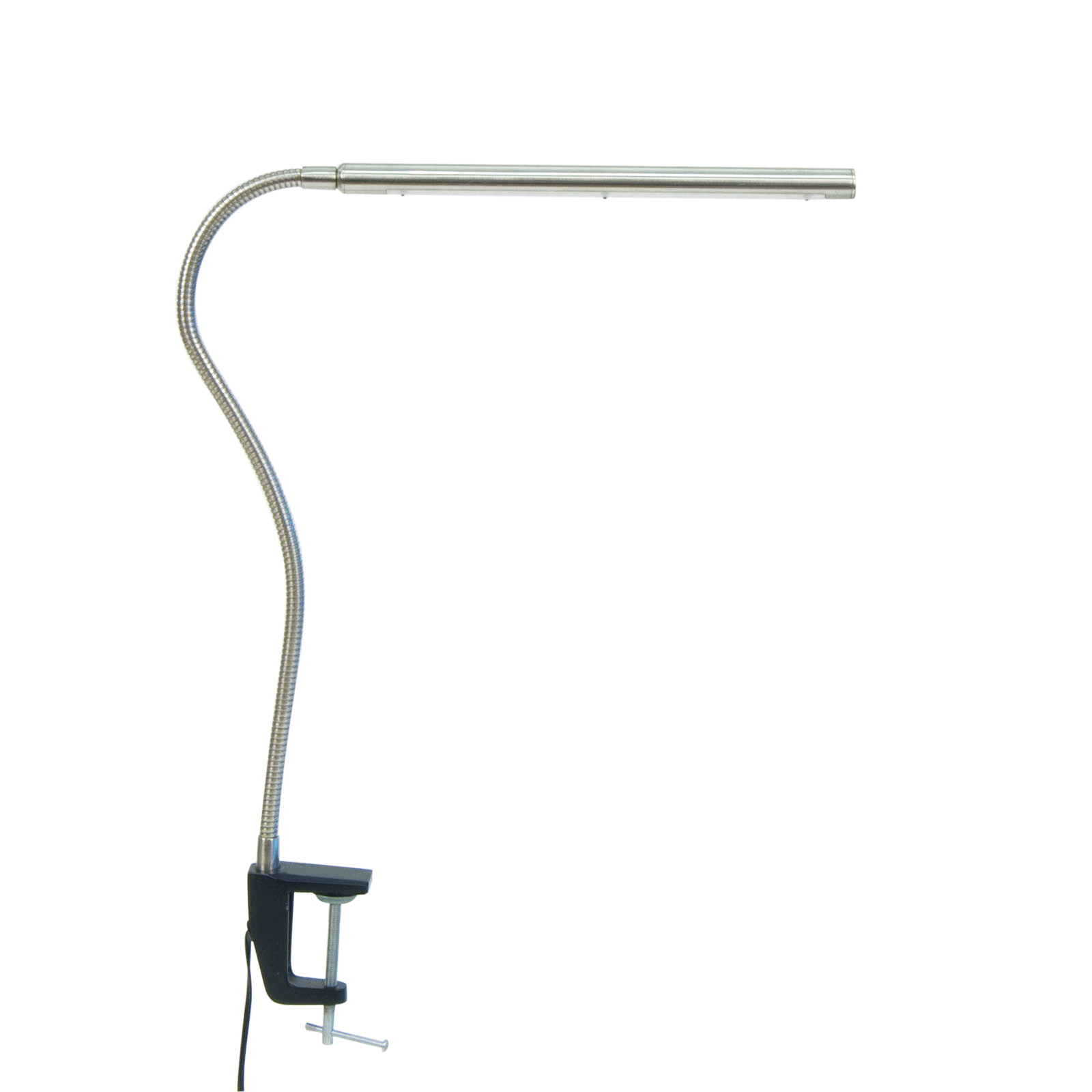 Studio Designs Modern Office Art Station Table LED Bar Lamp, Silver (Open Box)