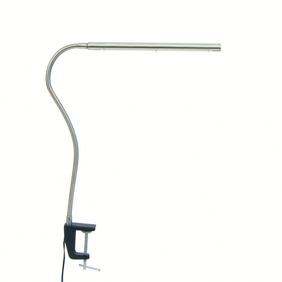 Studio Designs Modern Office Art Station Table LED Bar Lamp, Silver (Open Box)