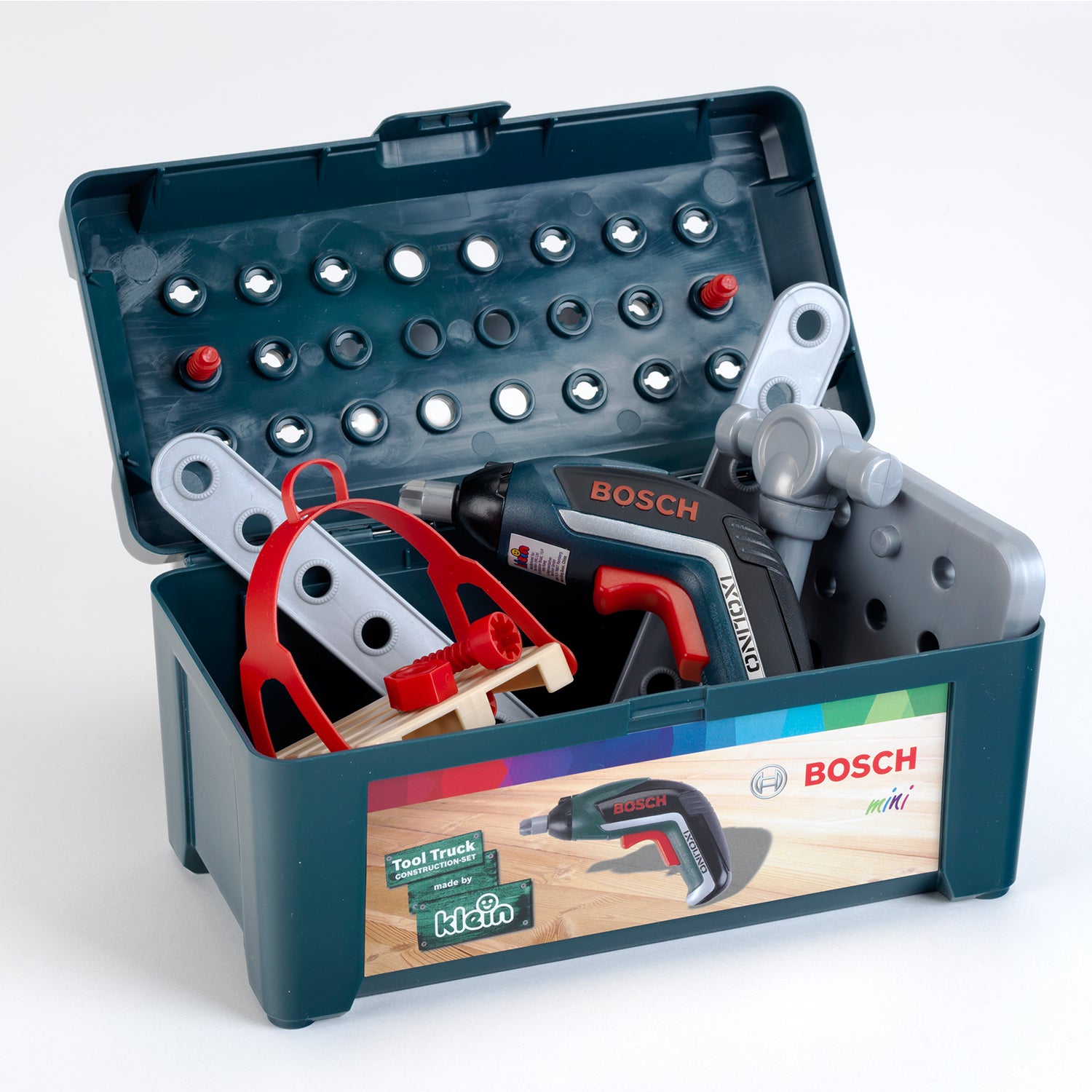 Theo Klein Bosch 73 Pc Tool Truck Set Toy for Ages 3 and Up (Open Box) - VMInnovations