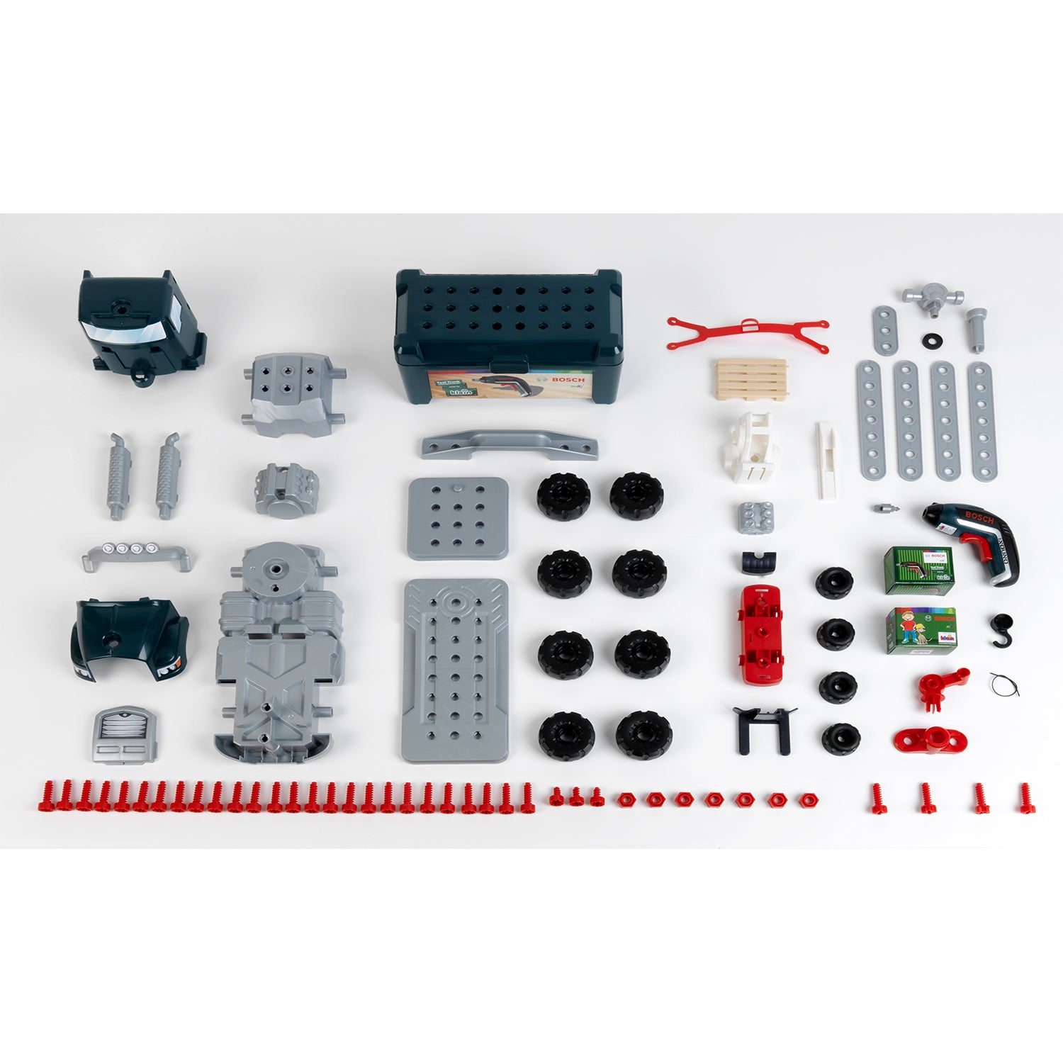 Theo Klein Bosch 73 Pc Tool Truck Set Toy for Ages 3 and Up (Open Box) - VMInnovations
