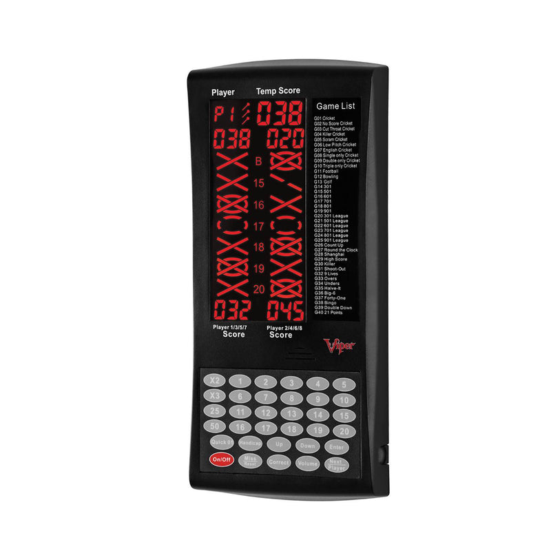 Viper ProScore Dartboard Game Electronic Digital Dart Wall Mount Scoring System