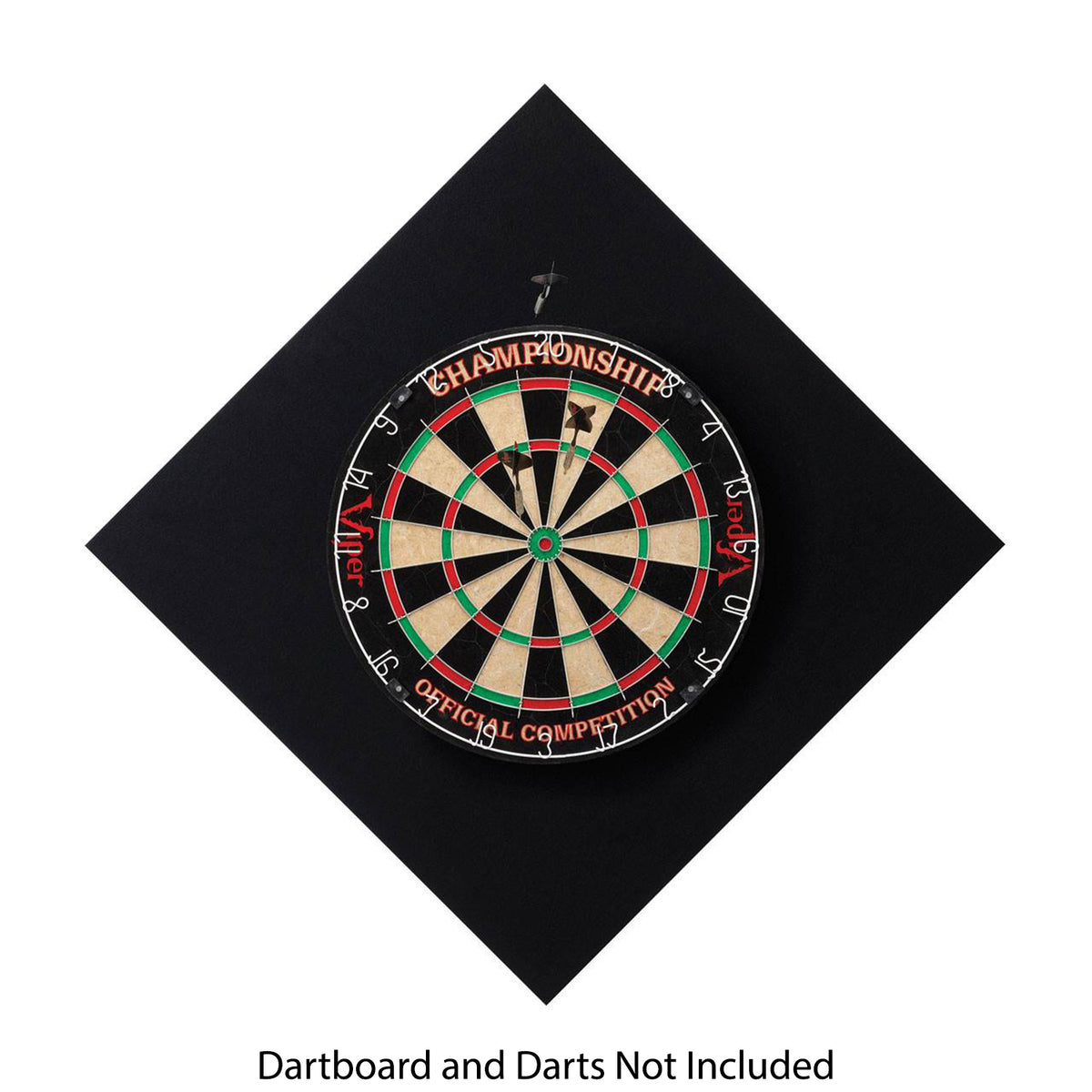 Viper EVA V-Foam Steel Tip Dart Wall Protector Backing Surround Backboard, Black