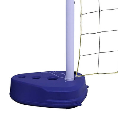 Park & Sun Sports Portable Indoor Outdoor Pool Volleyball Net Play Set (2 Pack)