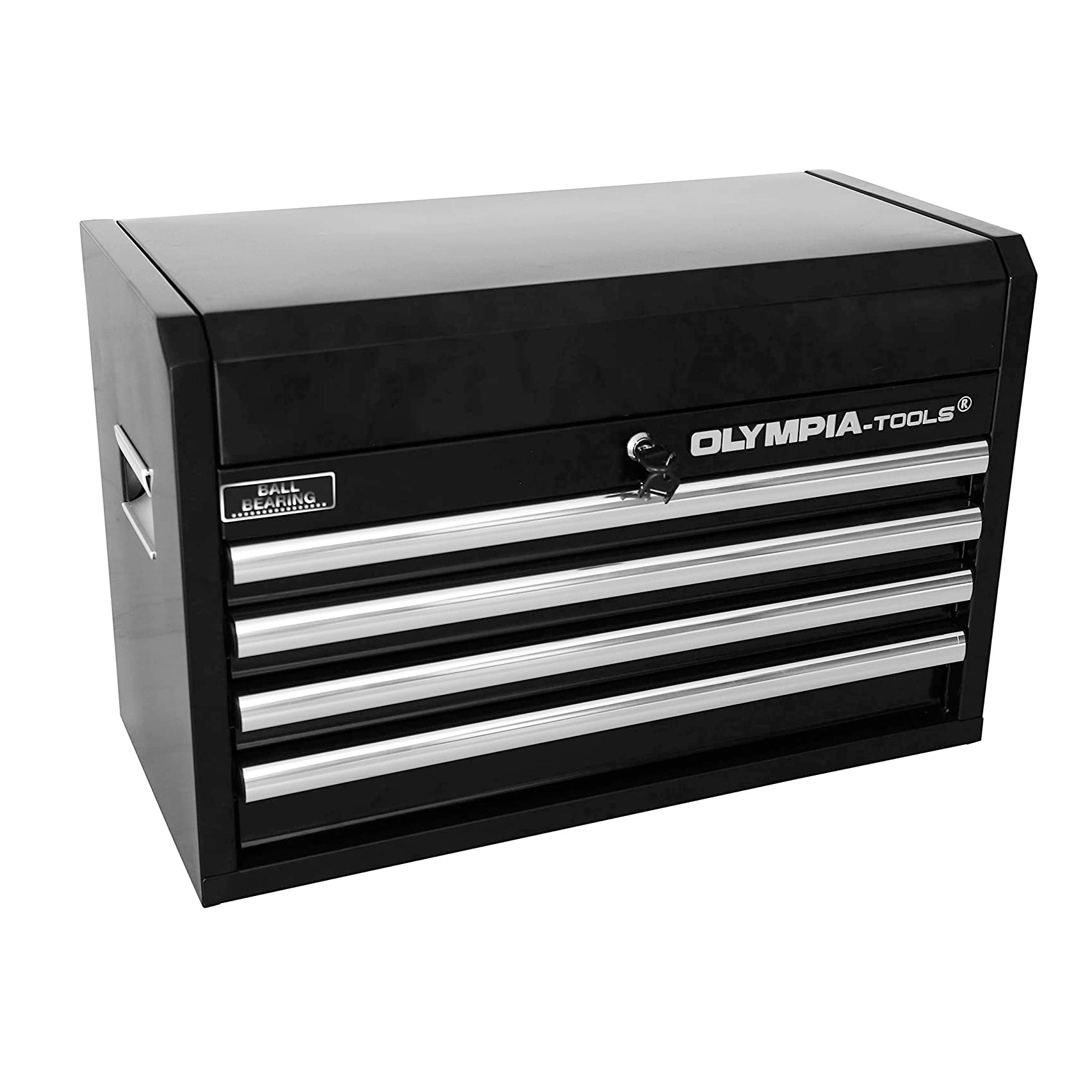 Olympia Tools 87-263 Table Top 4-Drawer Organizer Tool Storage Chest, Black