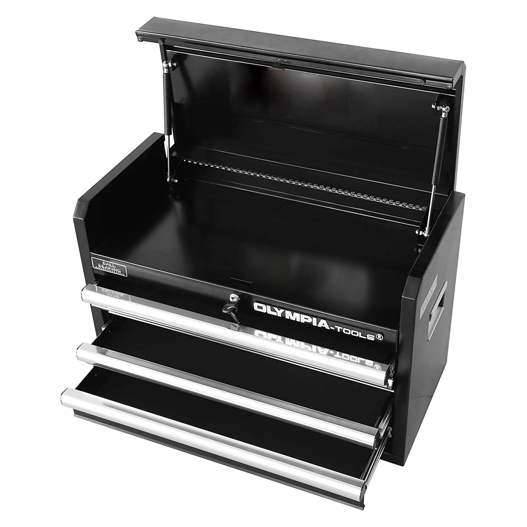 Olympia Tools 87-263 Table Top 4-Drawer Organizer Tool Storage Chest, Black