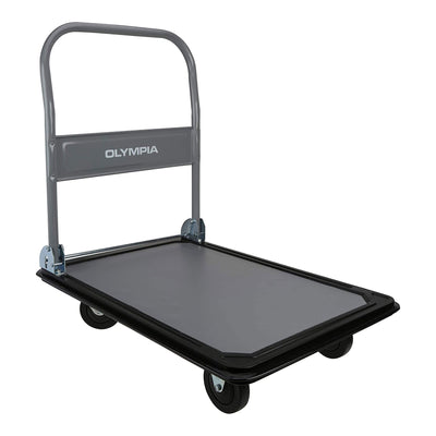 Olympia Tools 660 Pound Capacity Rolling Platform Hand Cart, Grey (Open Box)