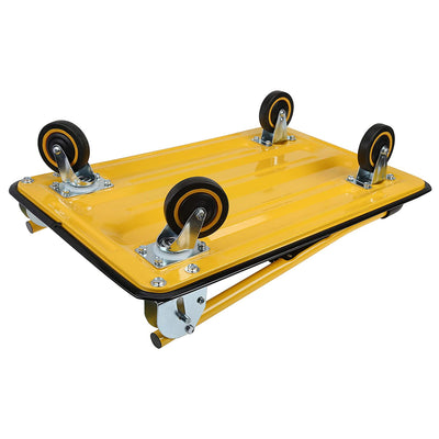 Olympia Tools 700 Pound Capacity Rolling Platform Hand Cart, Yellow (For Parts)