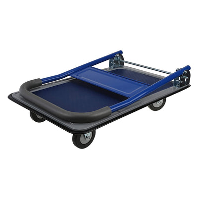 Olympia Tools Heavy Duty 350 Pound Capacity Platform Cart, Blue (Open Box) - VMInnovations